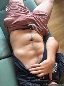 Omg just laying there and melting while touching a little feels great part 2