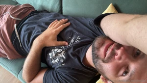 Omg just laying there and melting while touching a little feels great part 6