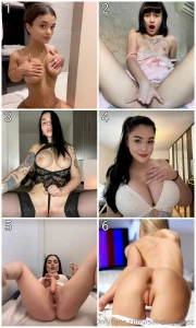 Follow my besties for hot content 1 lolalphy 2 hristyna 3 affina 4