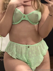 Wearing green to remind me of the spring but the winter time will pass part 1