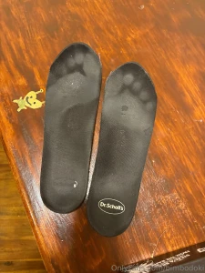 Selling my stinky used insoles that have perfect feet imprints for