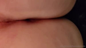 Felt silly and did a few kegels - or something like that anyway