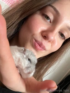 Hey guys let me introduce you to my adorable little fluffball i just