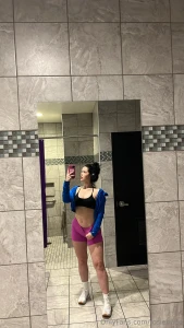 Sweaty and ready to strip
