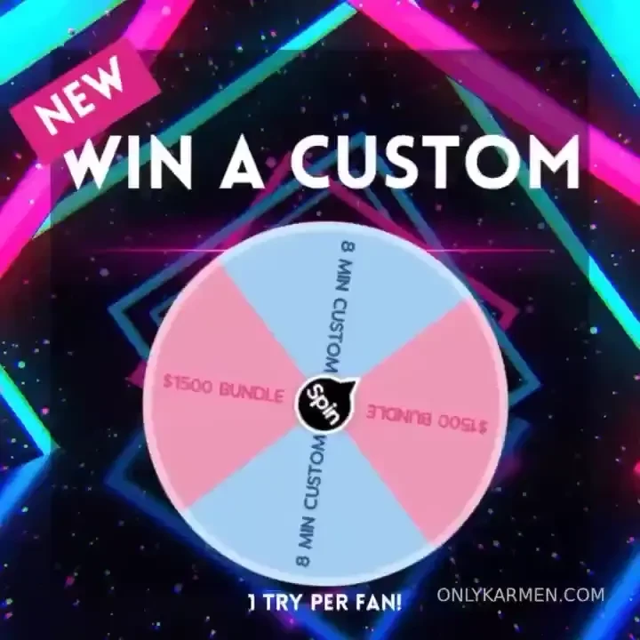 First 4 fans only 50 50 chance of winning a custom 