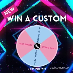 First 4 fans only 50 50 chance of winning a custom