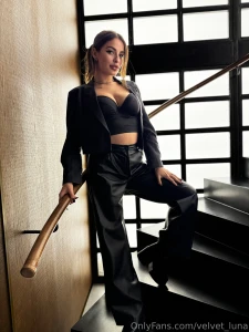 Today i slipped into a sleek suit and i must say confidence has never