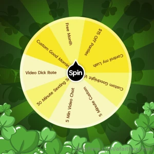 Feeling lucky wheel spin 10 one spin 15 two spins 25 four spins every part 1