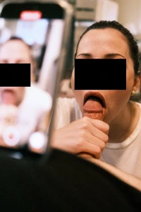 Had some friends over so i couldn t have him leave any evidence on my part 18