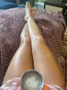 Get your hands all over my legs and feet