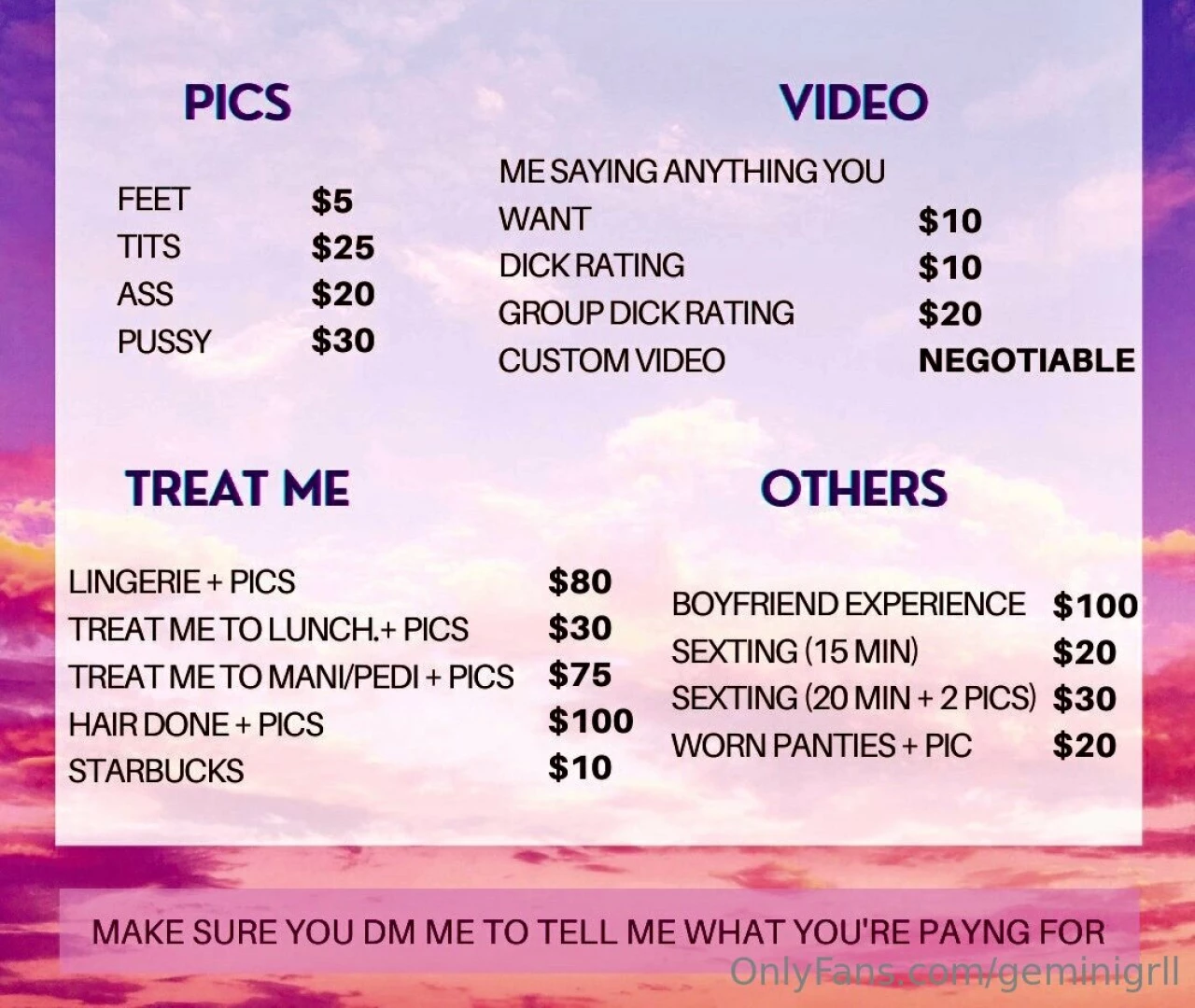 Ask me if there is anything you are looking fir that you do not see 