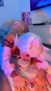 I love to drink milk very gently and feel its taste as it slowly goes