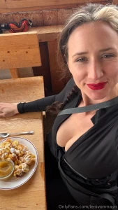 I had such a good time in austria many people think that i am a basic