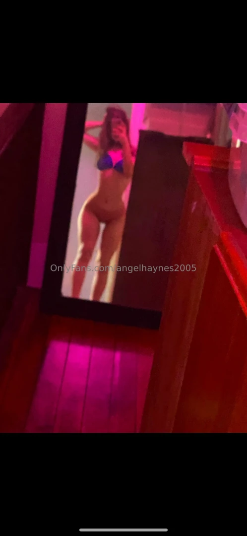 I think the view from behind is my best side 