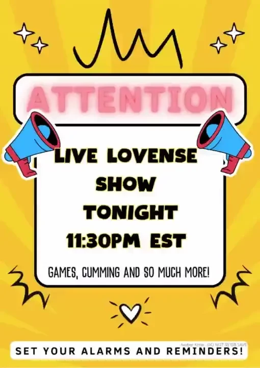Live streaming tonight at 11 30pm est 