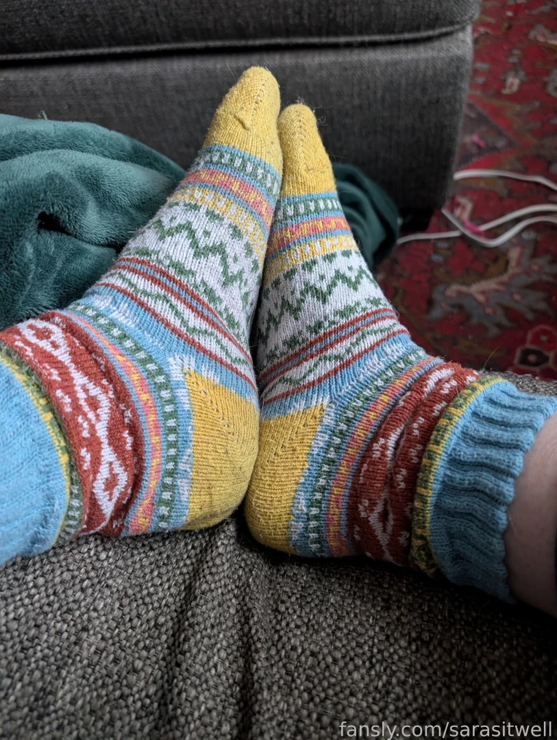 White socks this white socks that who likes colorful cozy socks 