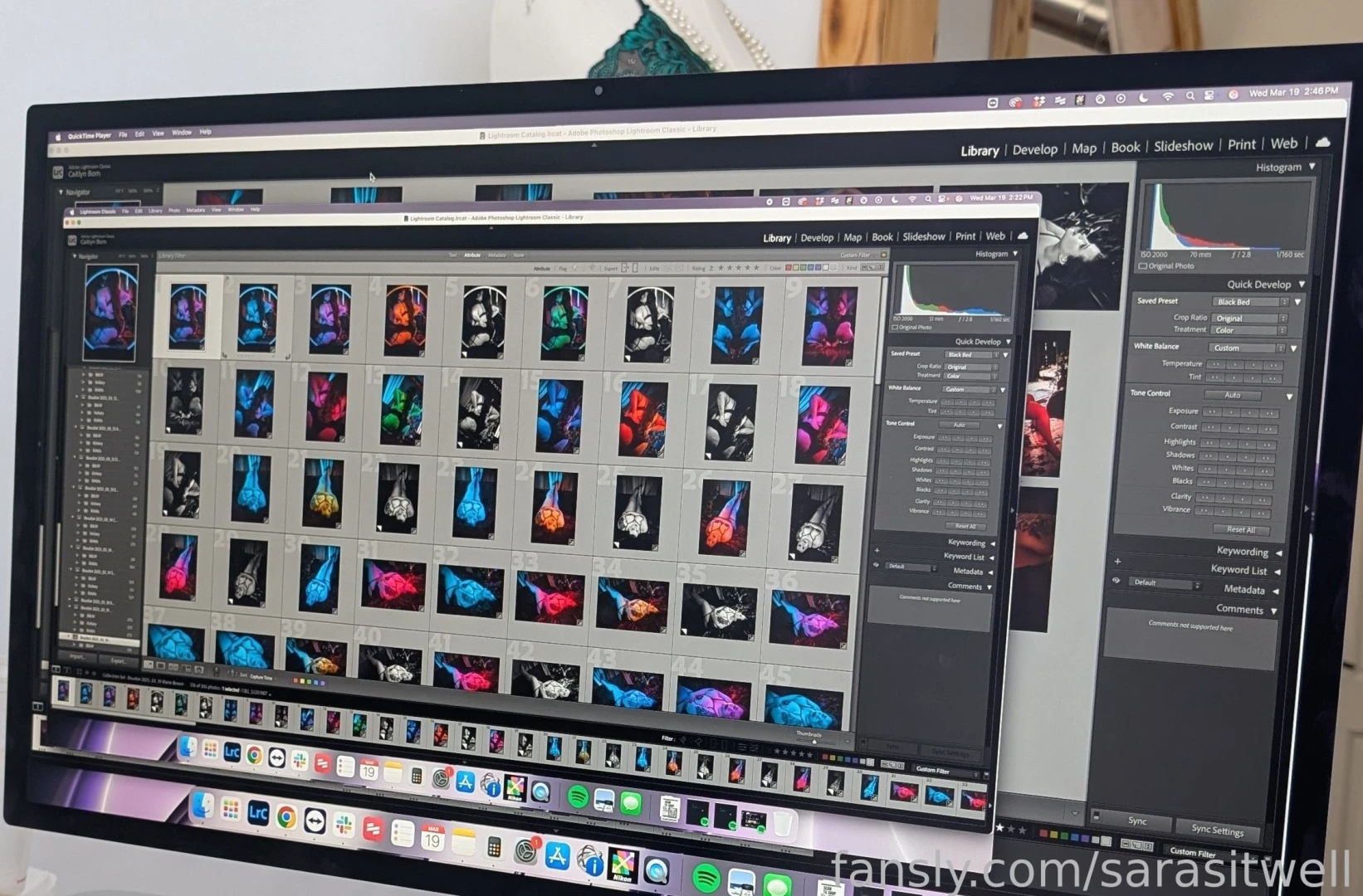 A little sneak peek from my boudoir shoot today would you buy my used part 1 