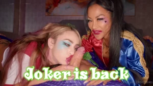 cjmiles1 - The joker is back and his ready to pound me and fresh out harley quinn 