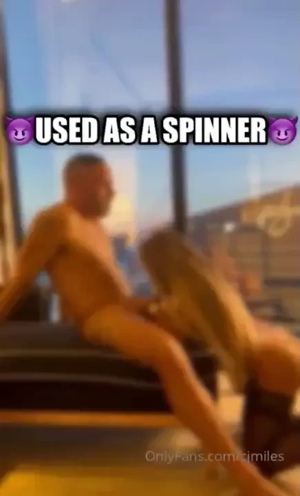 Used as a spinner he drilled me in different positions and used me 