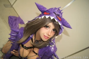 Some pics of my gengar cosplay in japan part 1