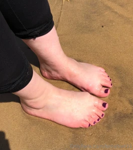 My feet at the beach could you resist them if you saw them in public part 3