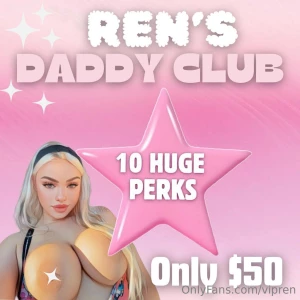 Daddy club limited spaces my page has grown so much and it s hard to part 1