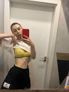 Went to buy some new stuff for the gym today i want to look pretty for