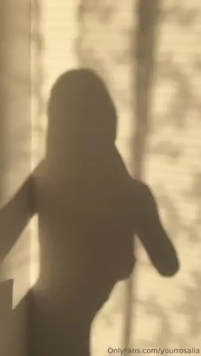 How graceful my body looks in the morning sunlight 