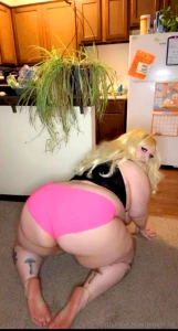 Thick ass i love the pink on me i feel like a true bimbo part 1
