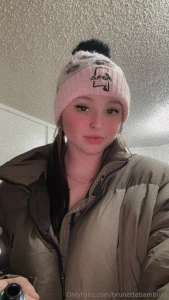 Burrrrr cum warm me up babe