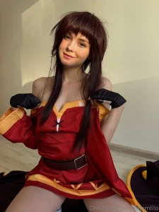 Yes guys i did what you were waiting for hot megumin cosplay from the part 2