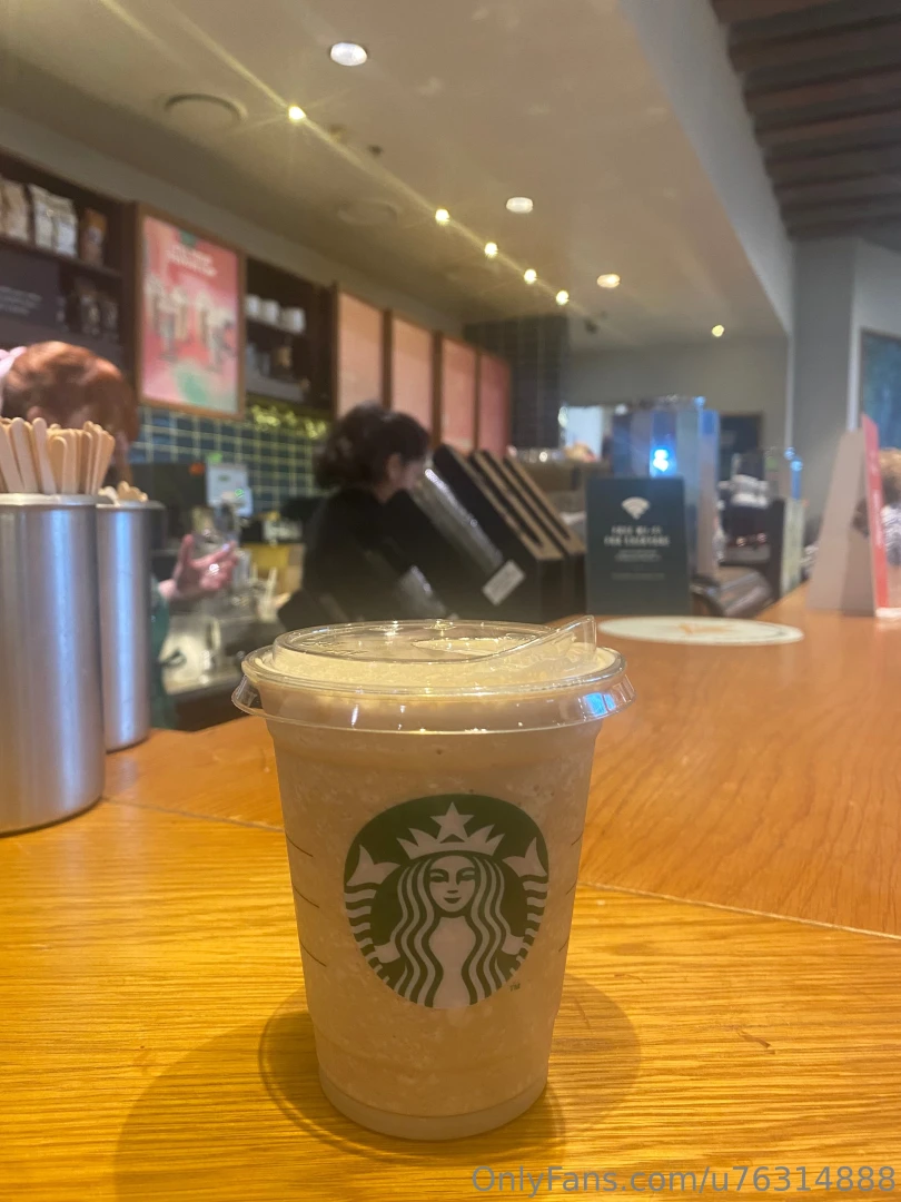 Ok so today i caved and bought my first starbucks drink it was 