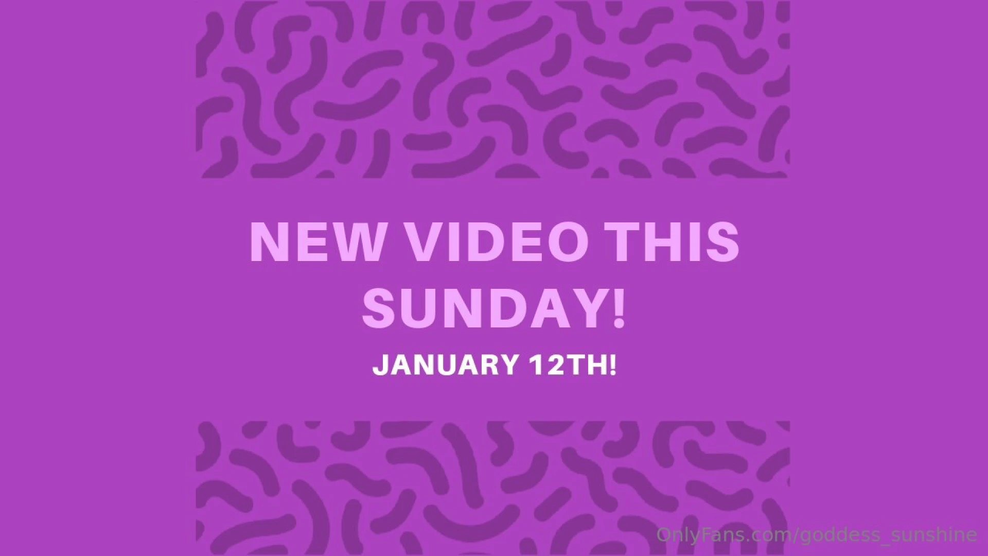 A new video will be uploaded this sunday january 12th let s start this 