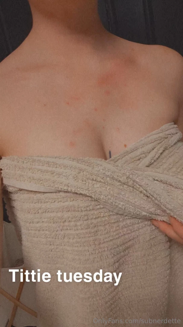 Tittie tuesday unlock to drop the towel 