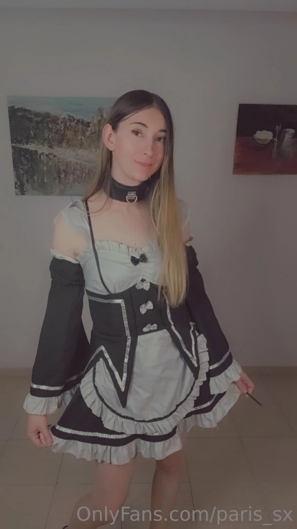 This maid outfit looks amazing but even better when off 