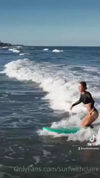 Check out my surfing clips from the weekend super small waves but 