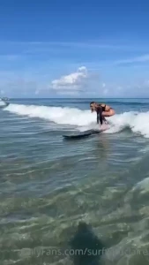 Fun little surf clip from this weekend i love riding small waves great