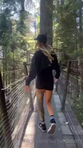 When i m not by the ocean and stuck in the mountains i try to hike and