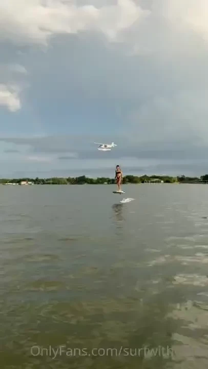 Action packed weekend with wakesurfing and e foiling check out this 