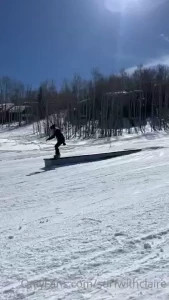 I have been snowboarding in aspen all week yesterday i decided to hit