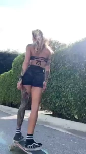 Skater girl do you guys like skateboarding content also are you