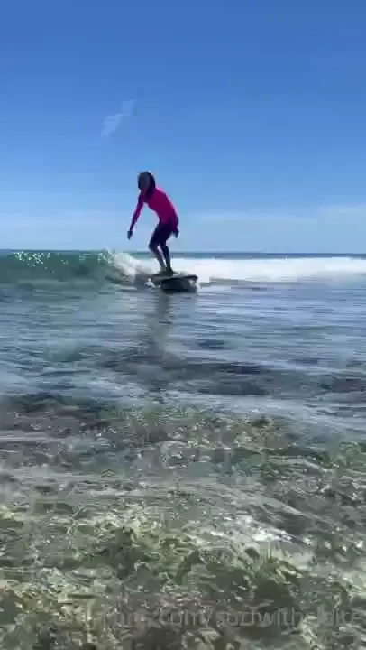 Here s a fun clip of me surfing i like to go out whenever there are 