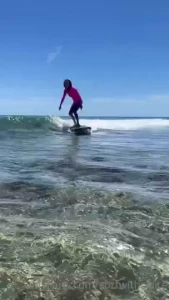 Here s a fun clip of me surfing i like to go out whenever there are