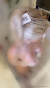 From the shower video i sent in your dm last night part 1