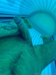 Who is gonna meet this pup in the tanning room part 1