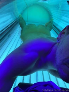 Who is gonna meet this pup in the tanning room part 2