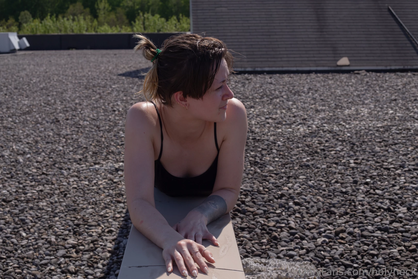On the roof of the abandoned mall part 1 