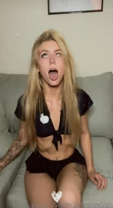 Innocent blonde made a super dirty of she just lost her virginity on part 1