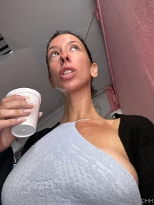 Facial and coffee you paid for