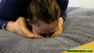 I once again have duchess hogtied and decide to use her as my play